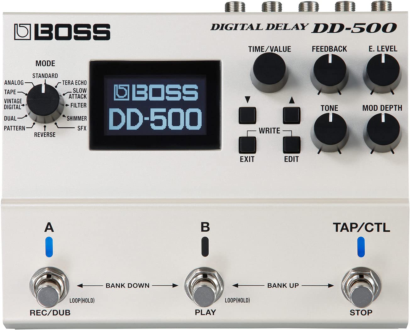 Amazon.com: Boss DD-500 Digital Delay Bundle with Gearlux Power